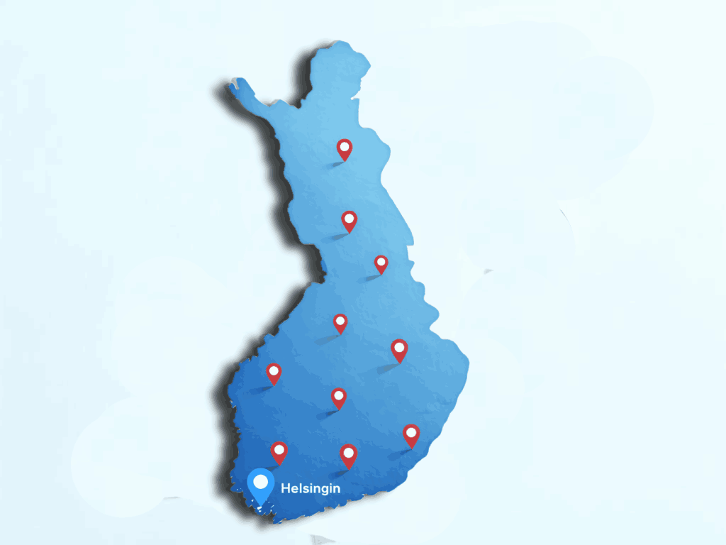 finland map